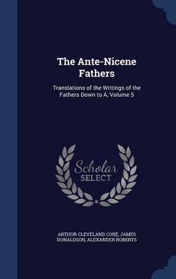 The Ante-Nicene Fathers by Arthur Cleveland Coxe image