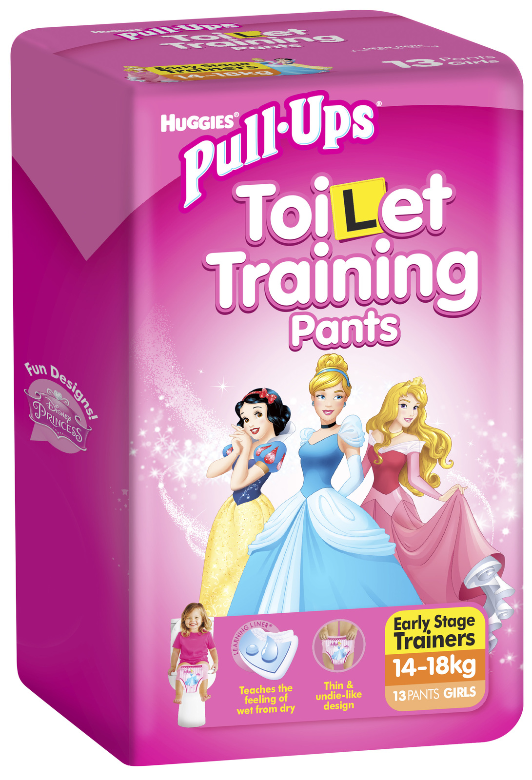 Huggies Pull-Ups Training Pants - Size 3 Girl 14-18 kg (13) image