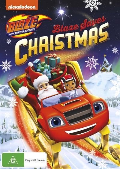 Blaze And The Monster Machines: Blaze Saves Christmas on DVD