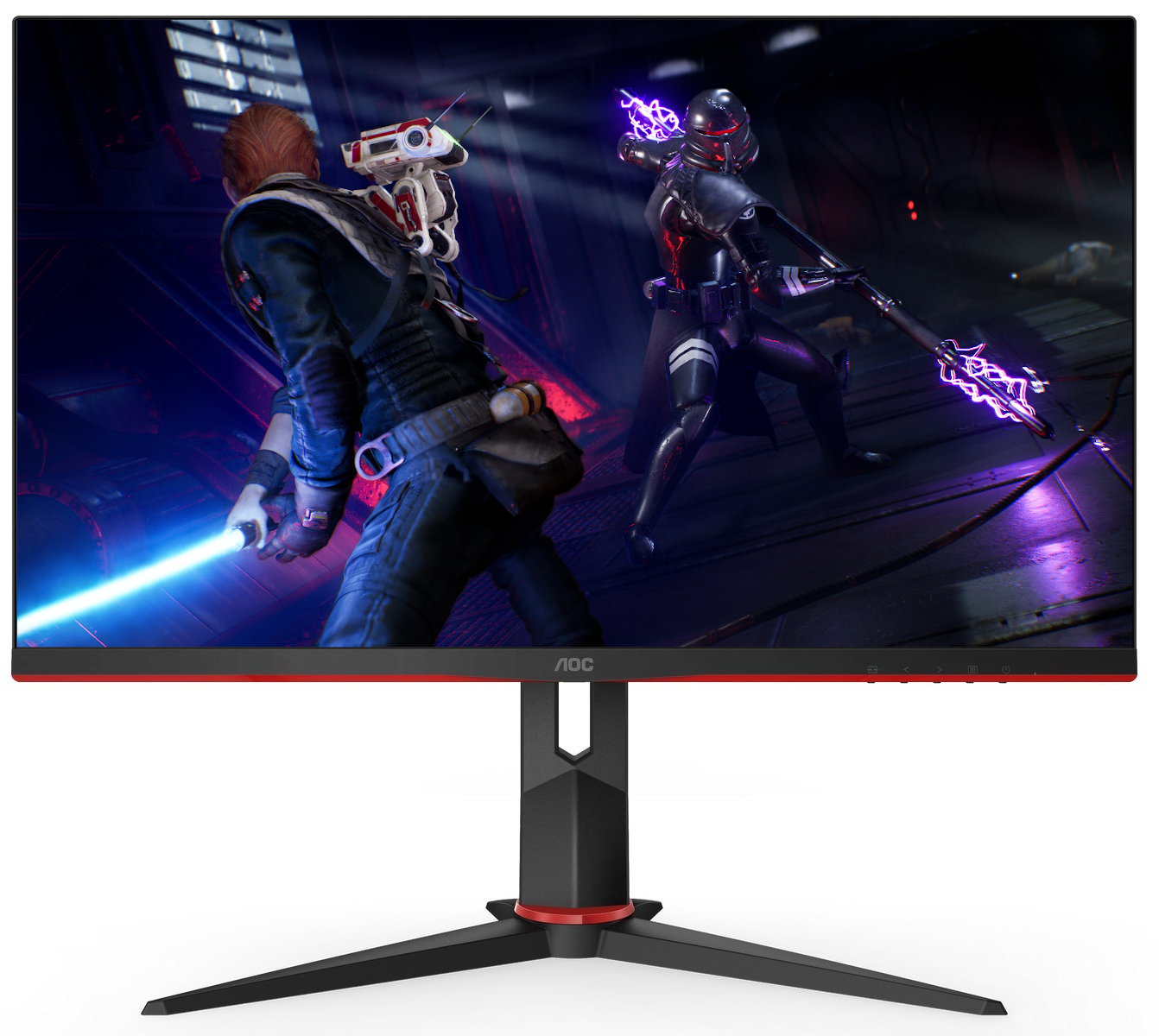 27" AOC 2560x1440 144Hz 1ms FreeSync Curved Gaming Monitor image