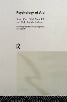 Psychology of Aid by Stuart Carr image
