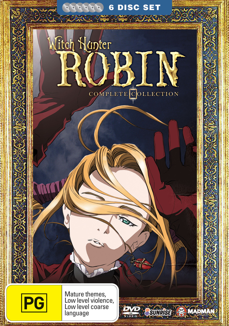 Witch Hunter Robin - Complete Collection (6 Disc Fatpack) on DVD image
