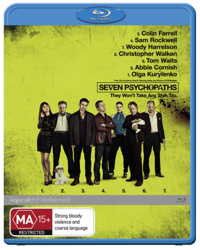 Seven Psychopaths on Blu-ray