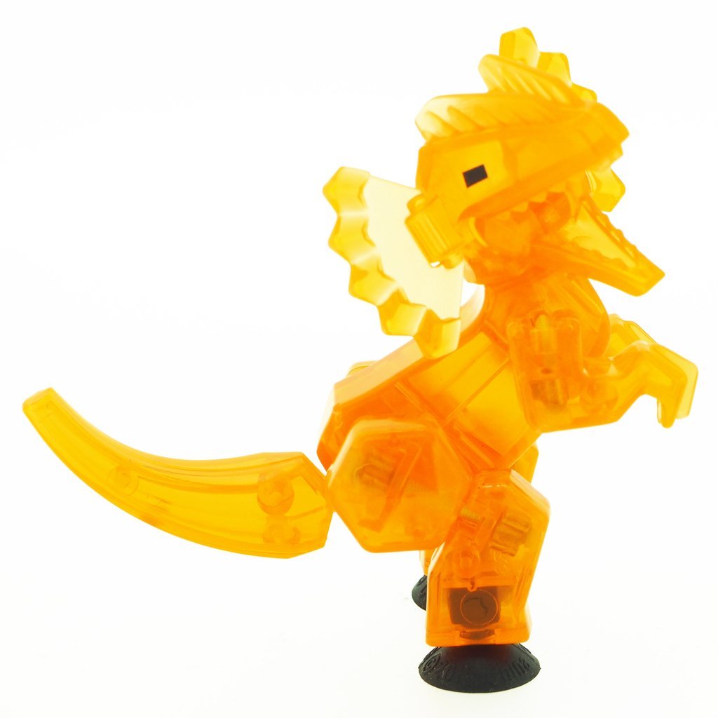 Stikbot: Dino Single - Dilophosaurus (Orange) image