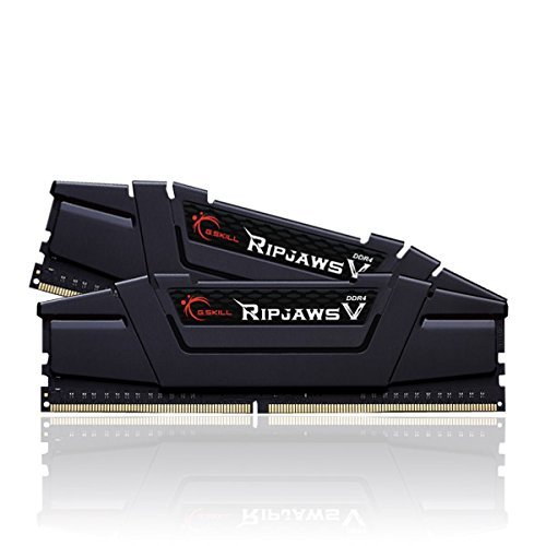 2 x 8GB G.SKILL Ripjaws V 3200Mhz DDR4 Desktop Memory - Black image