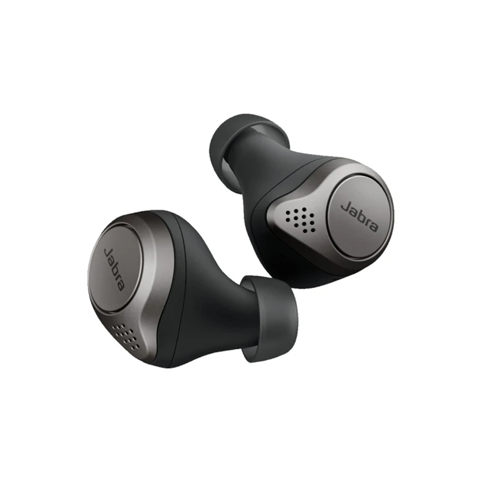Jabra Elite 75t True Wireless Headphones Titanium Black at Mighty