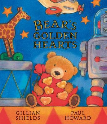Bear's Golden Hearts by Gillian Shields image