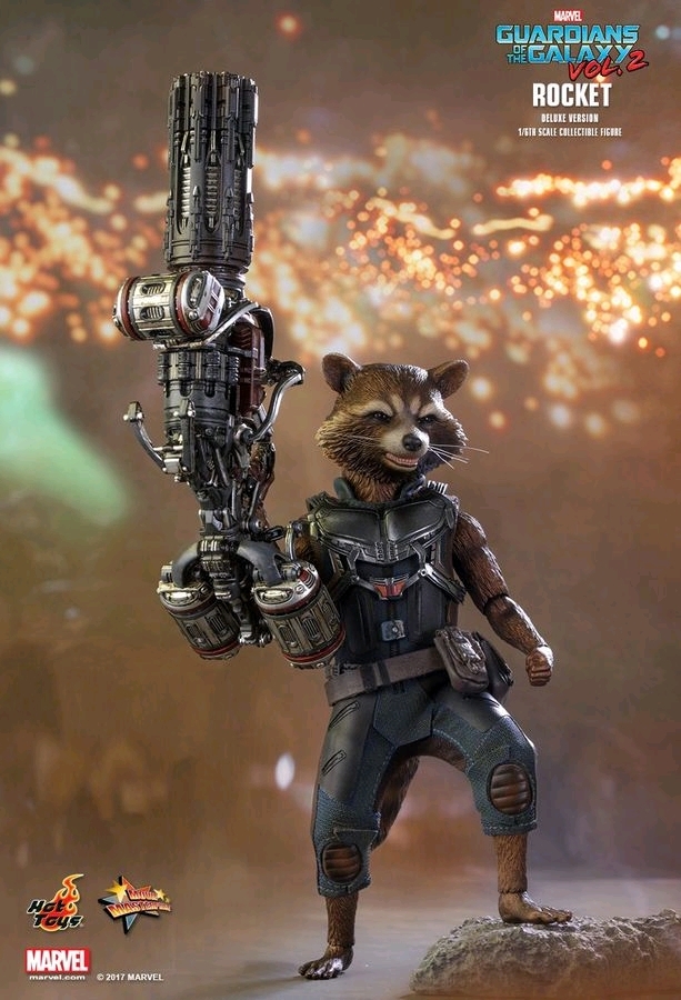 Guardians of the Galaxy: Vol. 2 - Rocket Deluxe 6" Scale Action Figure image