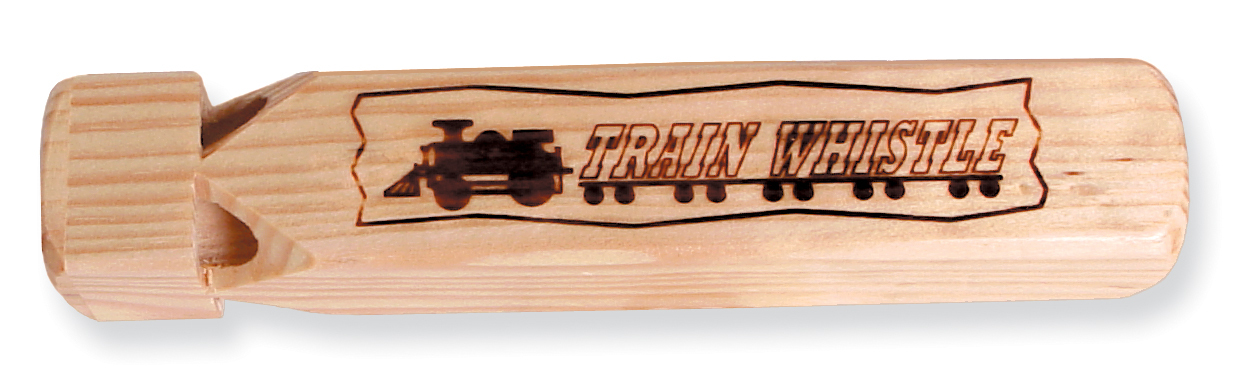 Wooden Train Whistle image