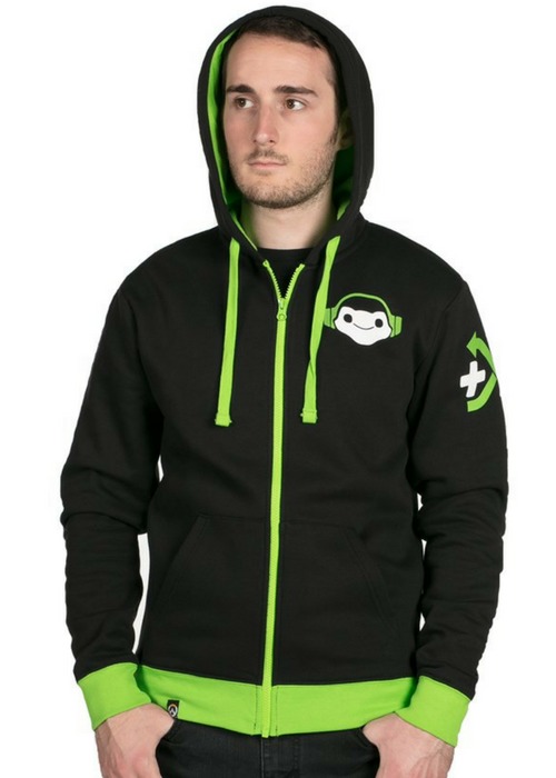 Overwatch Ultimate Lucio Zip-Up Hoodie (Large) image