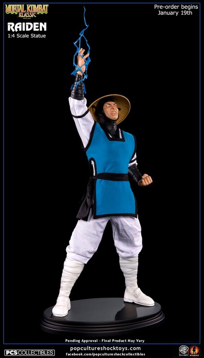 Mortal Kombat Lord Raiden 1:4 Scale Statue image