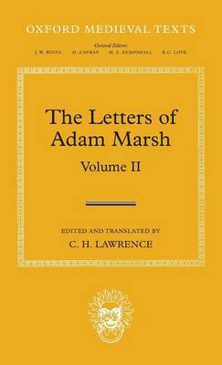 The Letters of Adam Marsh image