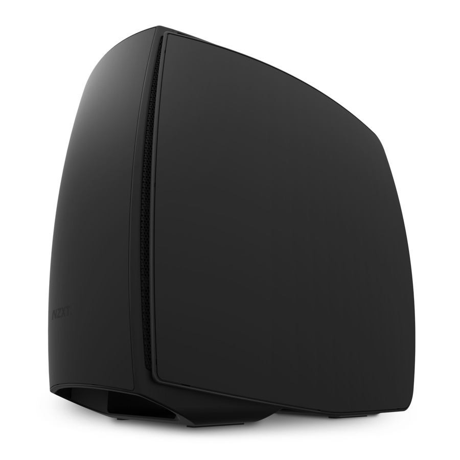 NZXT Manta Mini-ITX Case - Black/Black image