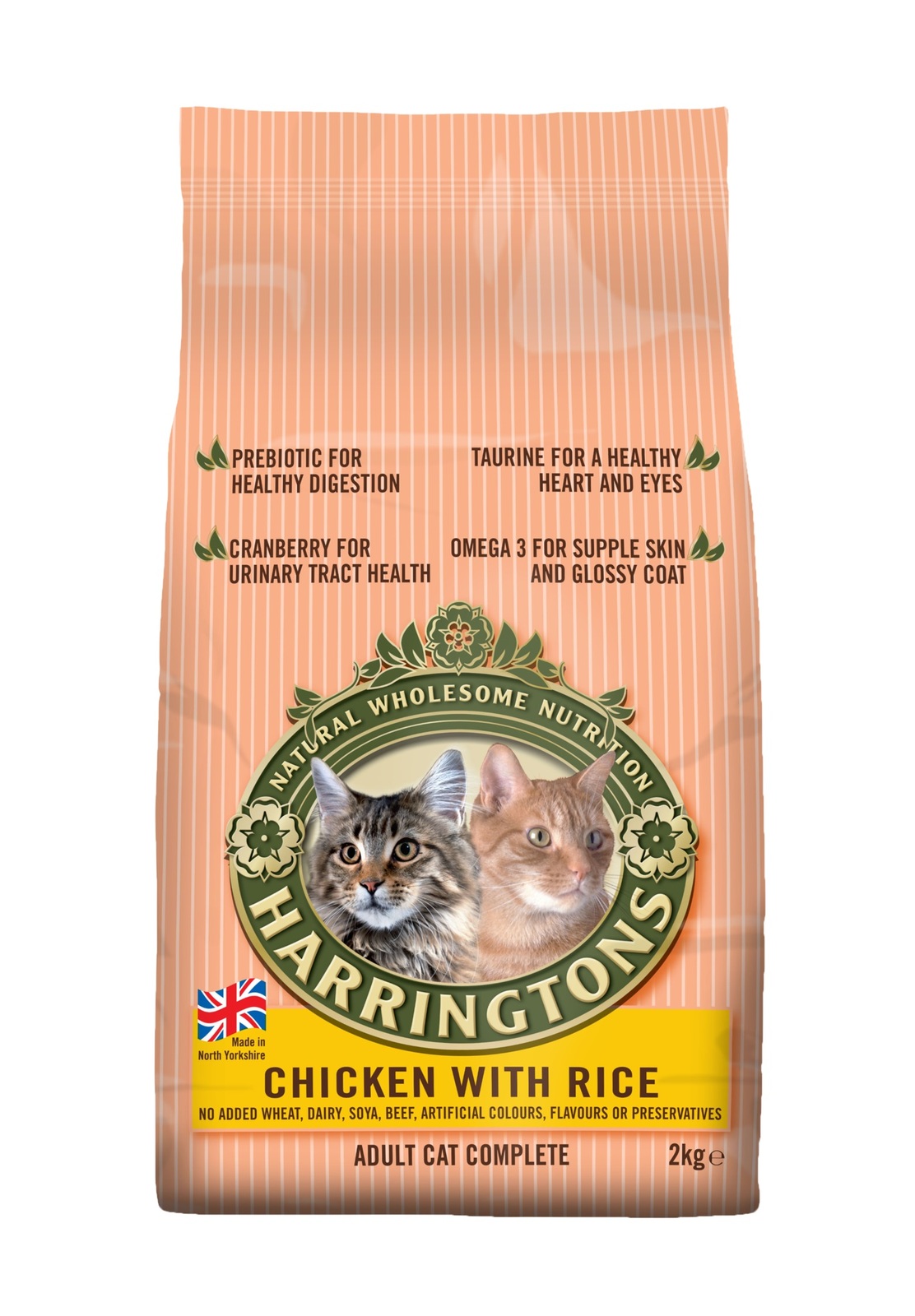 Harringtons: Cat Food Chicken with Rice 2kg