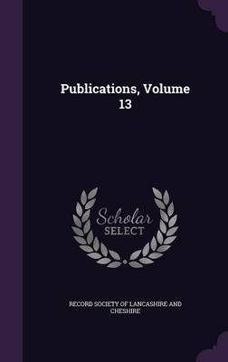 Publications, Volume 13 on Hardback