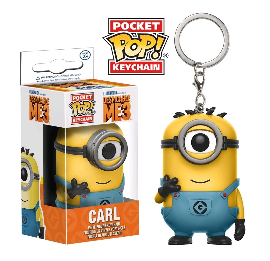 Despicable Me 3 - Carl Pocket Pop! Keychain image