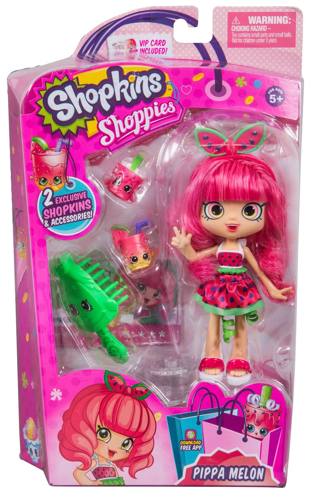 Buy Shopkins Shoppies S3 Pippa Melon at Mighty Ape NZ