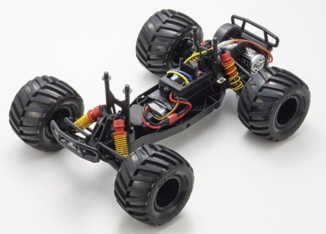 Kyosho 1/10 EP 2WD Monster Tracker Readyset Type 1 - (Orange)