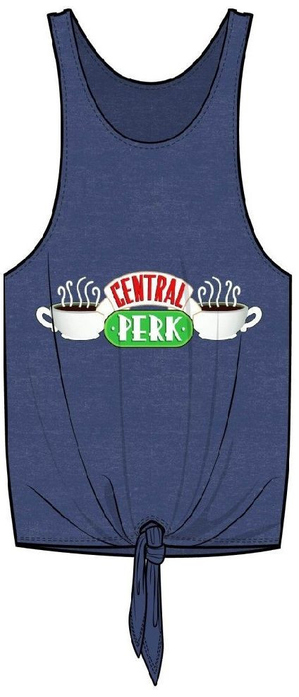 Friends Tie Front Tank Top - Central Perk (Small) image