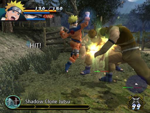 Naruto: Uzumaki Chronicles on PS2