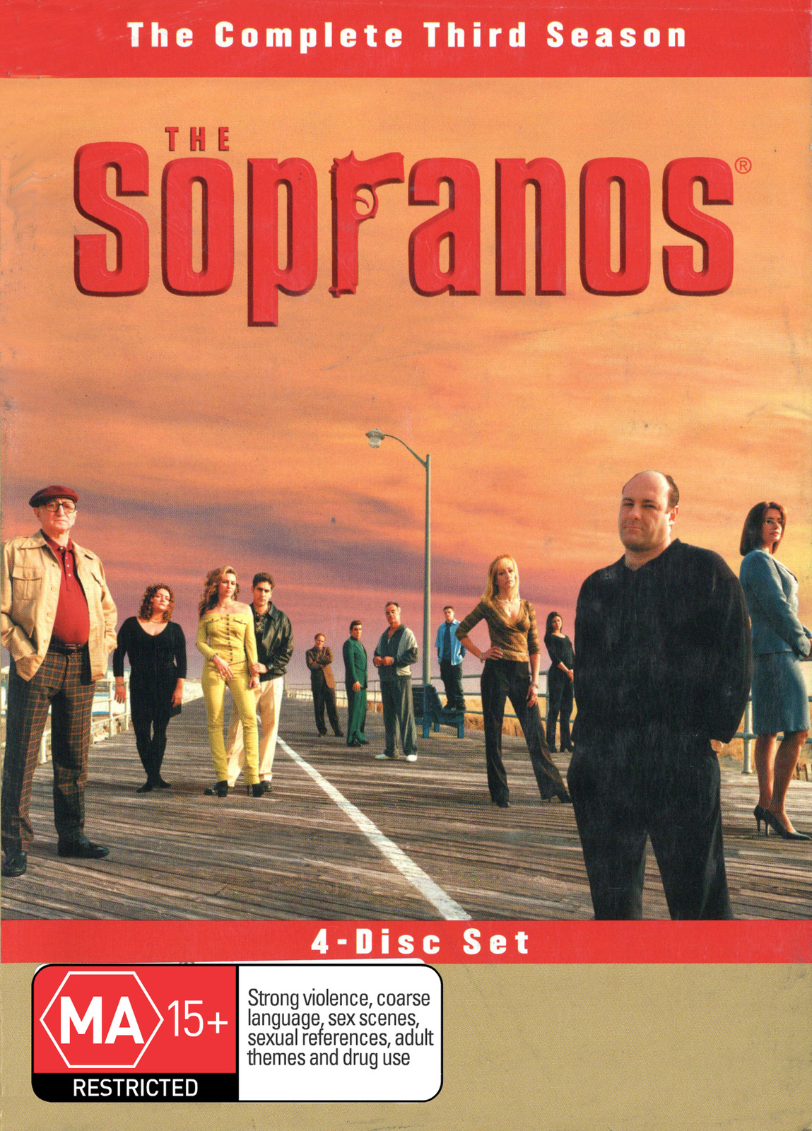 The Sopranos - The Complete Third Season on DVD image