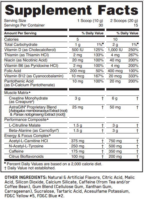 Optimum Nutrition Gold Standard Pre-Workout - Green Apple image