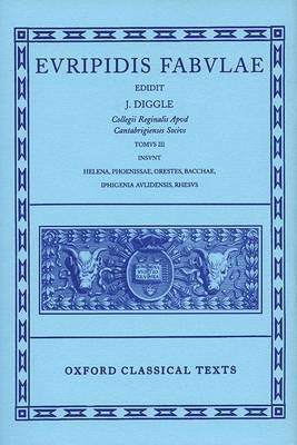 Euripides Fabulae: Vol. III by * Euripides image