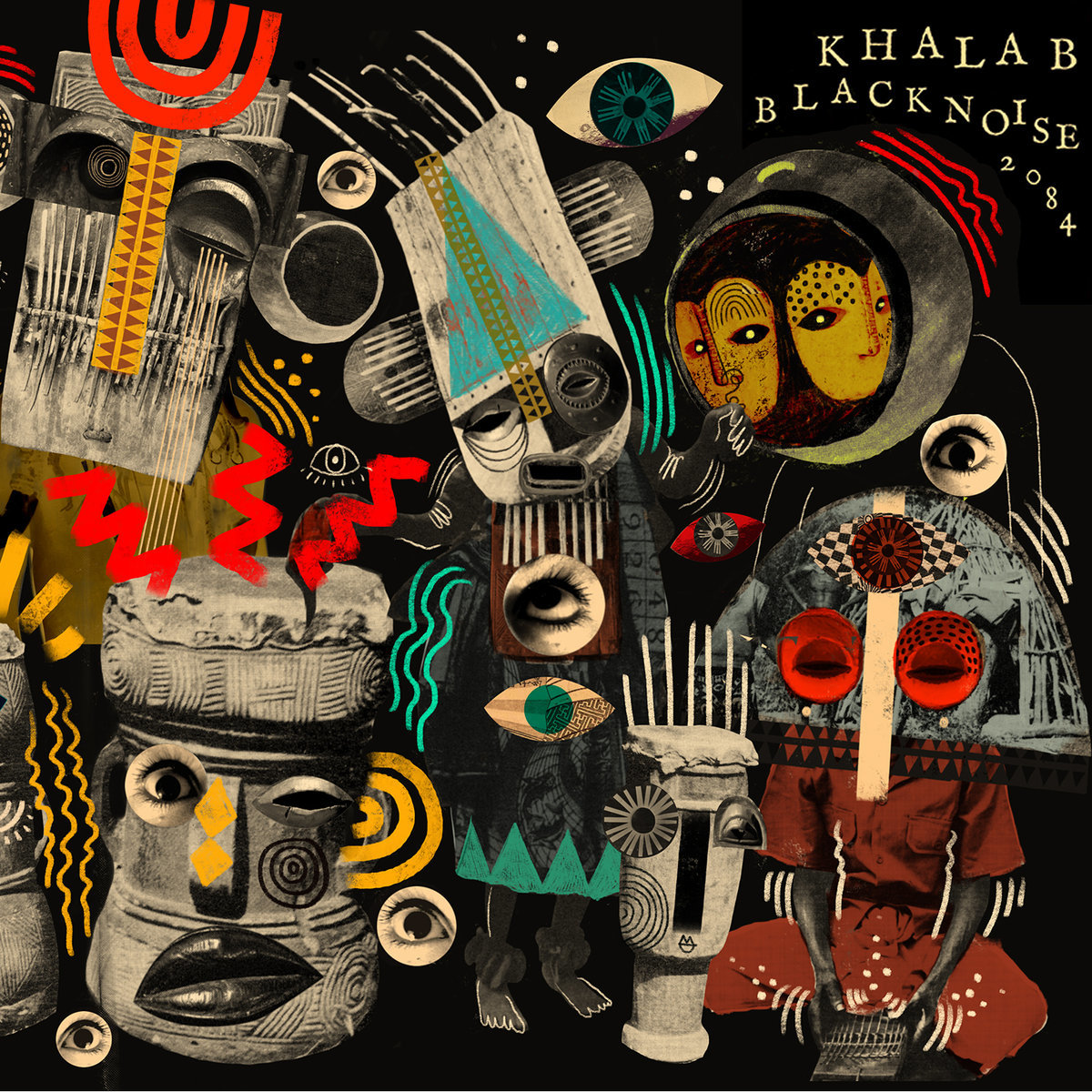 Black Noise 2084 on CD by KHALAB