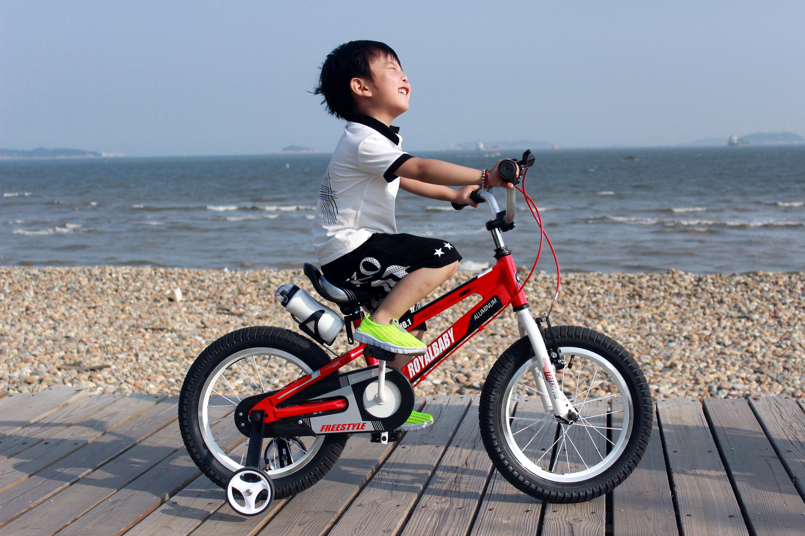 RoyalBaby: Space No.1 RB-17 - 14" Alloy Bike (Orange) image
