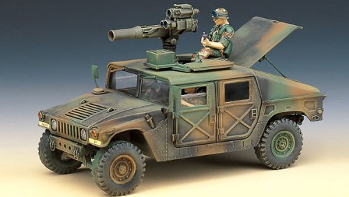 Academy M-966 Hummer with Tow 1/35 Model Kit