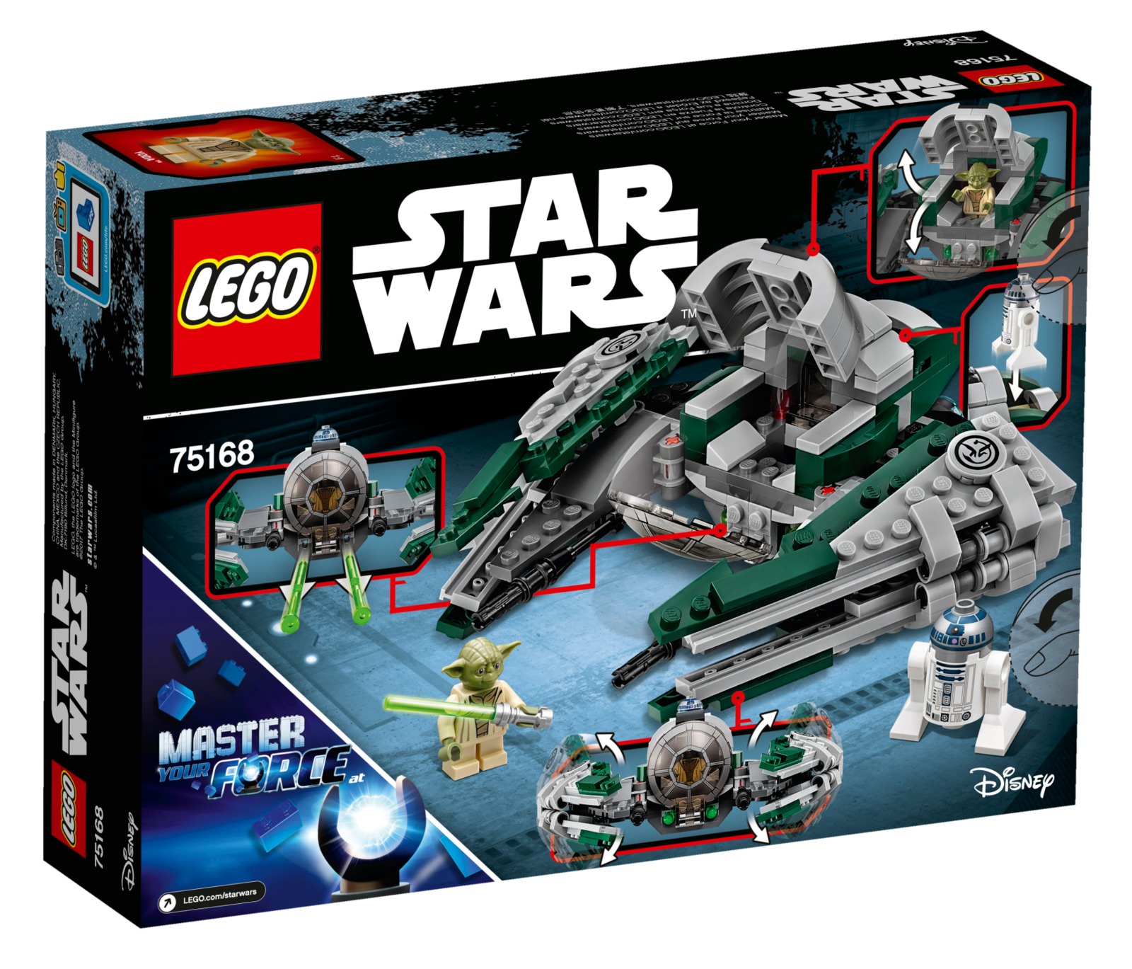 LEGO Star Wars: Yoda's Jedi Starfighter (75168) image