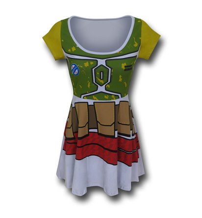 Star Wars Boba Fett Skater Dress (Medium)