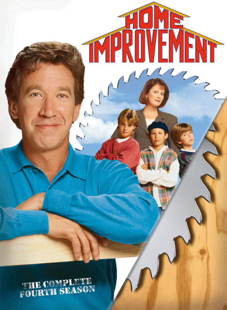 Home Improvement - Complete Season 4 (3 Disc Set) on DVD image