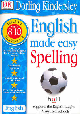 English Made Easy: Spelling: Level 3-4, Workbook 2 on Paperback by Dorling Kindersley