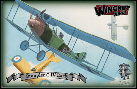 Wingnut Wings 1/32 Rumpler C.IV Early Model Kit image