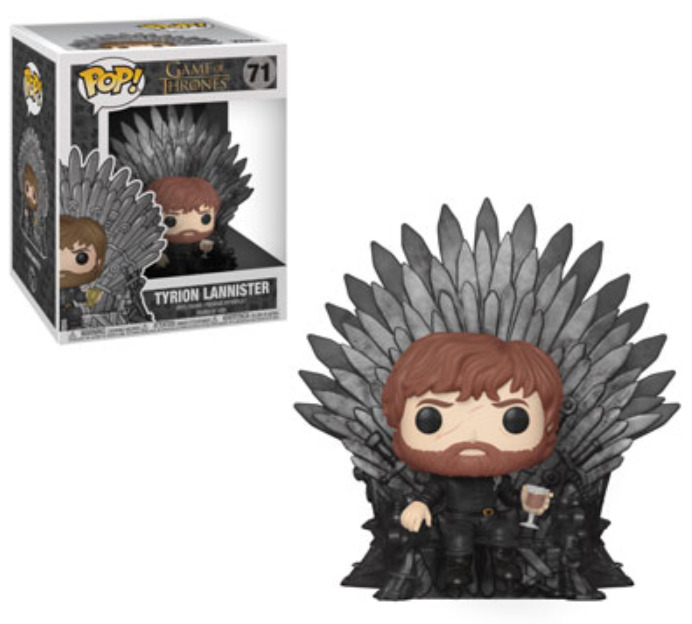 Game of Thrones: Tyrion Lannister (Iron Throne) - Pop! Deluxe Figure image