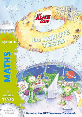 Aliens Quick Test: Maths 10-11 by Lynn Huggins Cooper image