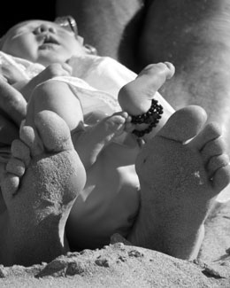 Bambeado: Baby Amber Anklet Bud - Mixed Colours image