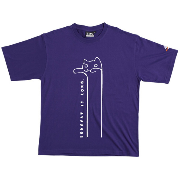 Longcat - Tshirt (Purple) for image