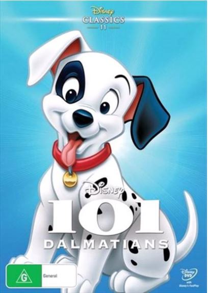 101 Dalmatians on DVD