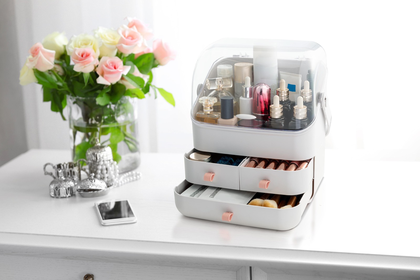Buy Estelle Makeup Organiser Storage Box at Mighty Ape NZ