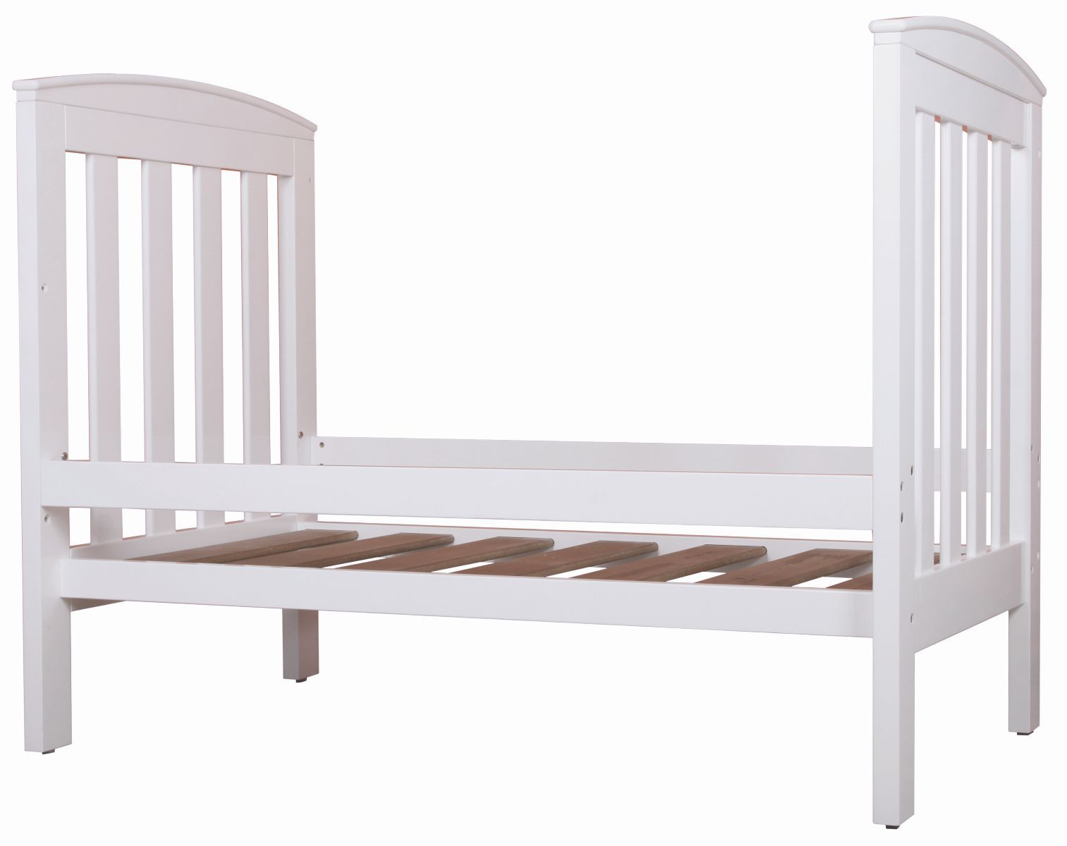 Bebe Care Oxford Cot / Bed (White) image