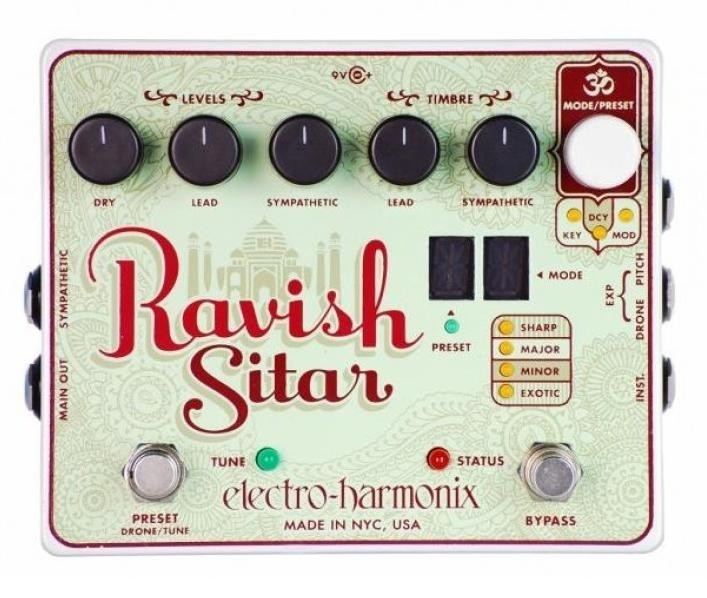 Electro Harmonix Ravish Sitar Pedal at Mighty Ape Australia