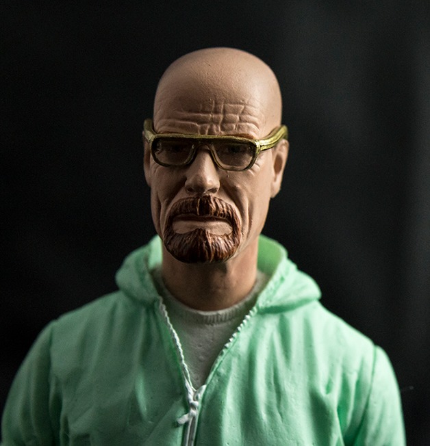 Breaking Bad Walter White Exclusive Blue Hazmat Suit Action Figure