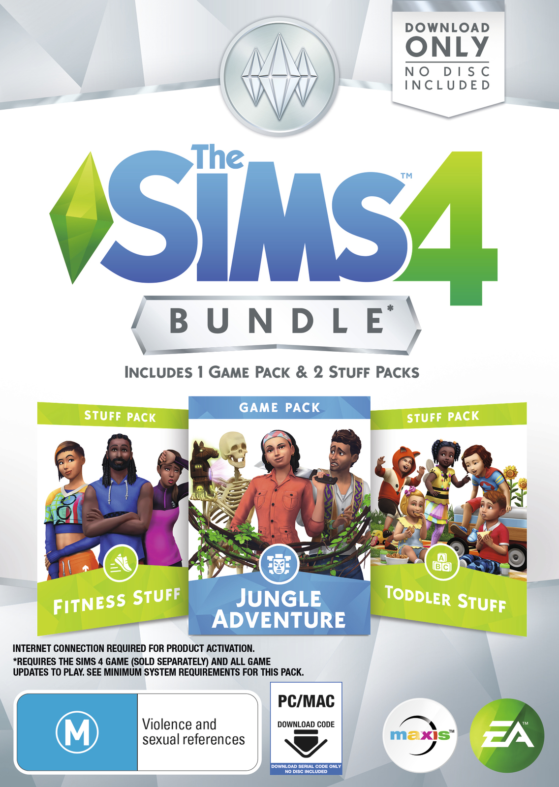 The Sims 4 Bundle Pack 11 (code in box) for PC image