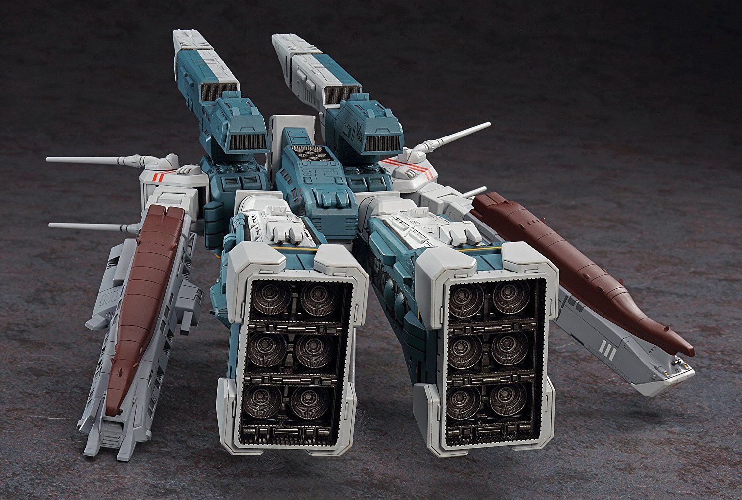 1/4000 SDF-1 Macross Forced Attack Type w/Prometheus & Daedalus - Model Kit image