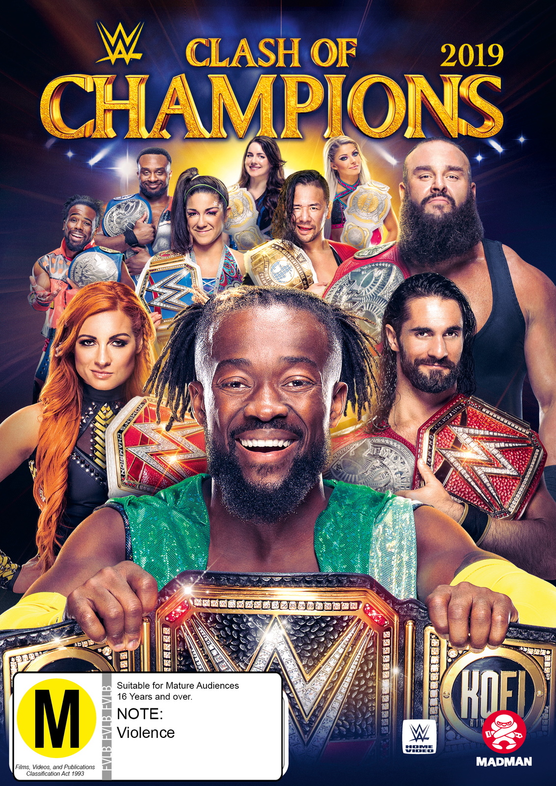 WWE: Clash of Champions 2019 on DVD image
