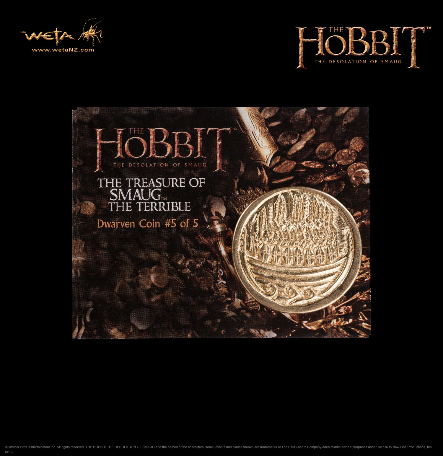 The Hobbit: Desolation of Smaug Treasure Coin #5