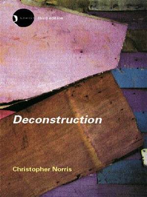Deconstruction by Christopher Norris image