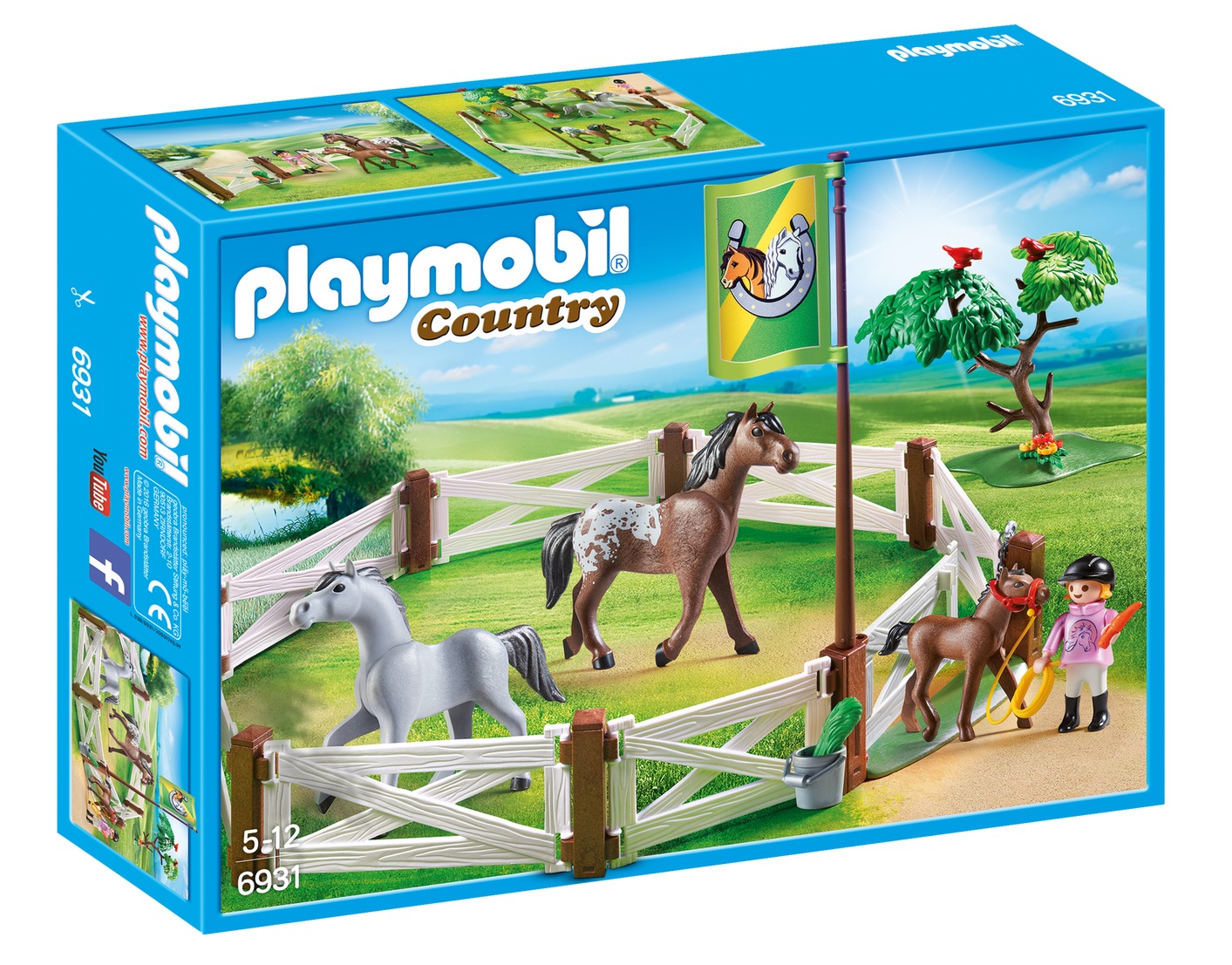 Buy Playmobil Horse Paddock (6931) at Mighty Ape NZ